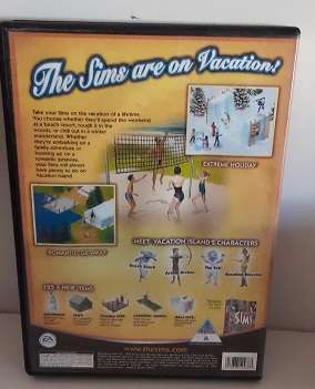 PC CD ROM  - SIMS Vacation expansion pack