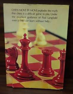 Book - Chess , move by move - Paul Langfield hardcover