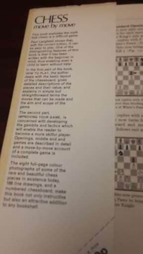 Book - Chess , move by move - Paul Langfield hardcover