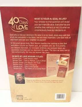 Books -  40 Days of Love  , Rick Warren