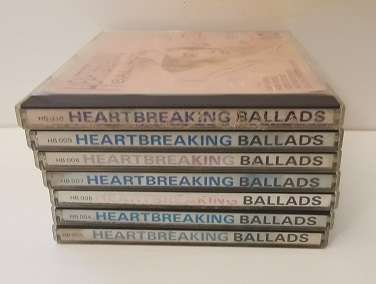 CD Music -  Heartbreaking Ballads , 7 CD's