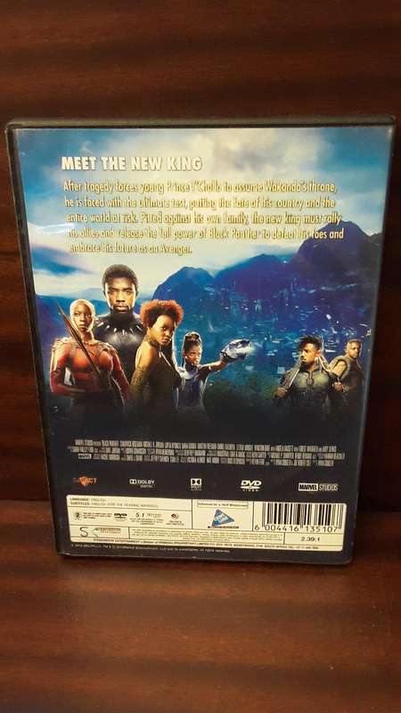 DVD movie  :  Black Panther
