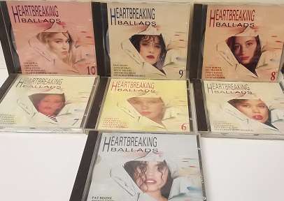 CD Music -  Heartbreaking Ballads , 7 CD's
