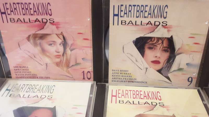 CD Music -  Heartbreaking Ballads , 7 CD's