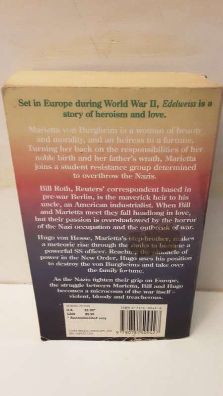 Book : Edelweiss , Madge Swindells