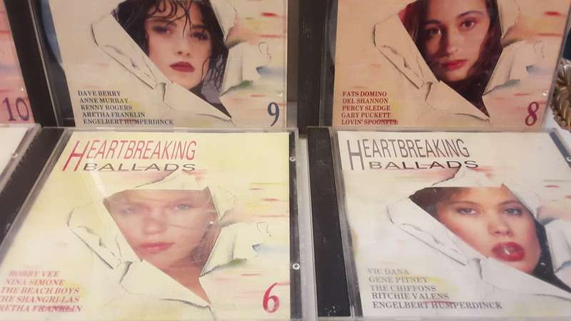 CD Music -  Heartbreaking Ballads , 7 CD's