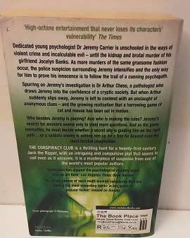Book : the Conspiracy Club - Jonathan Kellerman