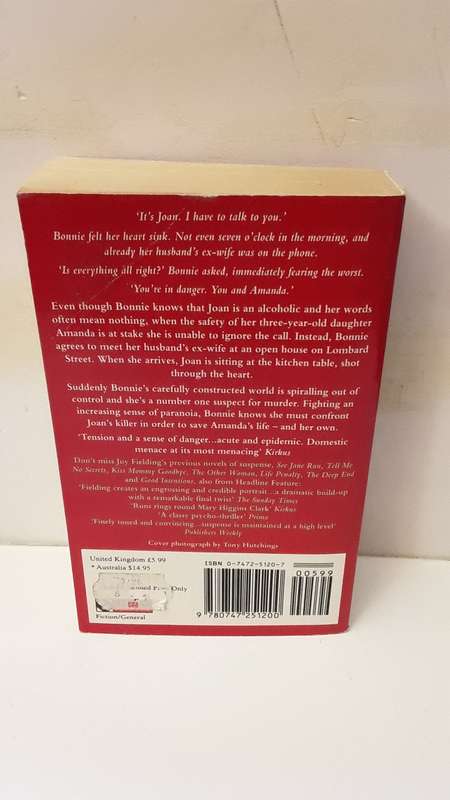 Book : Don't cry now , Joy Fielding