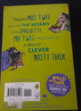 Book - Roald Dahl , the Twits Illustrated