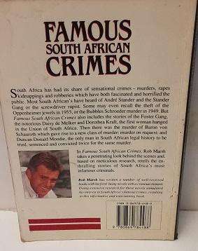 Books :   Famous South African Crimes  - Rob March