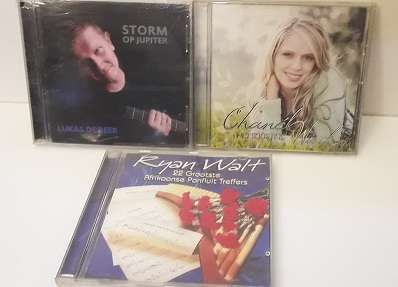CD Music - Drie Afrikaanse  CD's , Lukas De Beer , Chanel Wink , Ryan Walt