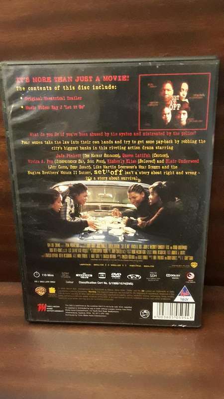 DVD movie  : Set it off