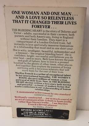 Book :  The Bleeding Heart - Marilyn French