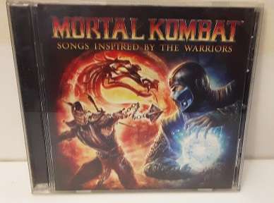 CD Music - Mortal Combat , songs inspired by the warriors - good condition