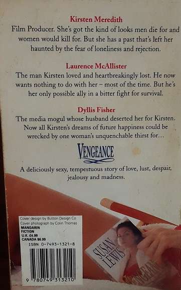 BOOKS - Vengeance  , Susan Lewis