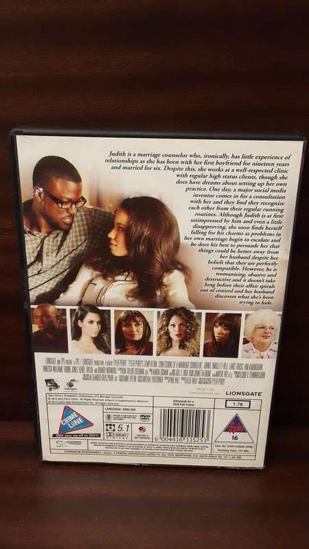 DVD movie  : Tyler Perry's Temptation