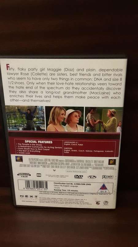 DVD movie  : In her shoes