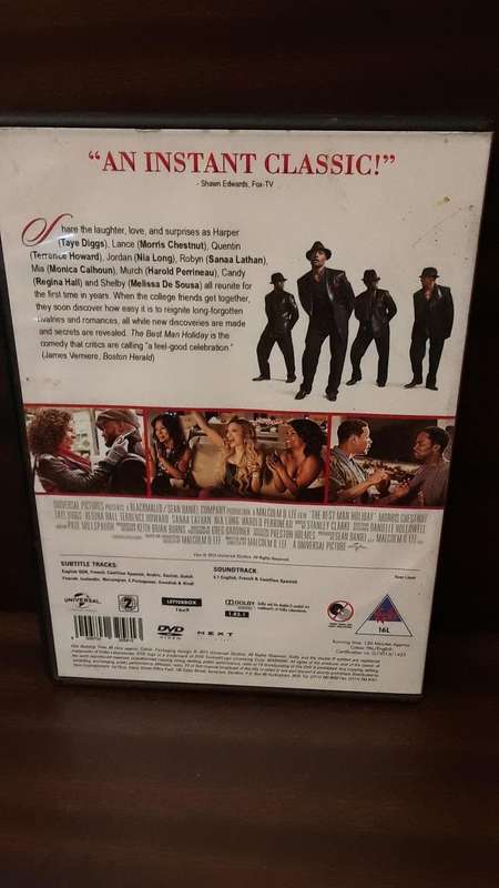 DVD movie  : Best man holiday