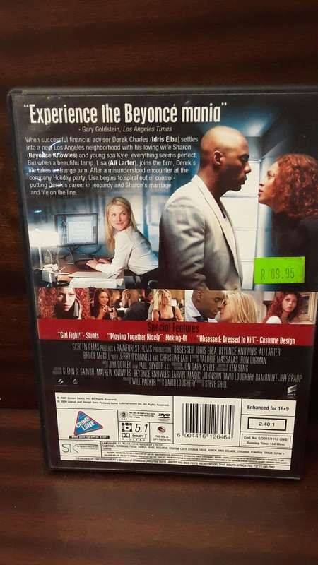 DVD movie  :  OBSESSED