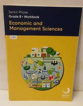 Book : Economic and Management Sciences grade 8 Workbook