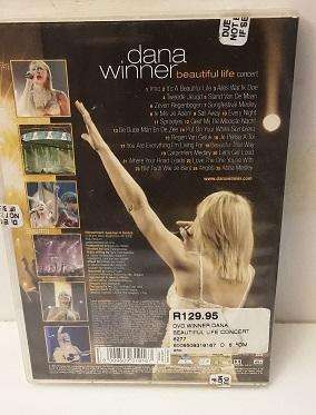 DVD  Music :  Dana Winner , Beautiful life Concert