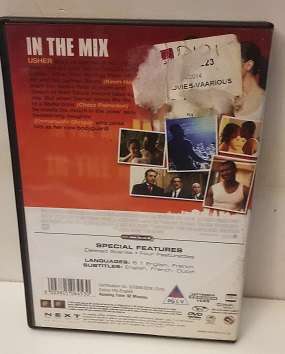 DVD music  :  Usher in the mix  - good condition