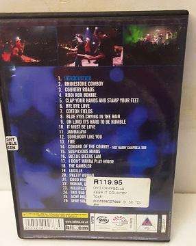 DVD  Music :  Die Campbells , Keep it Country Concert live