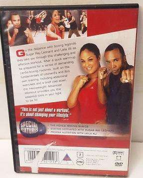 DVD , Sugar Ray Leonard  & Laila Ali advanced workout