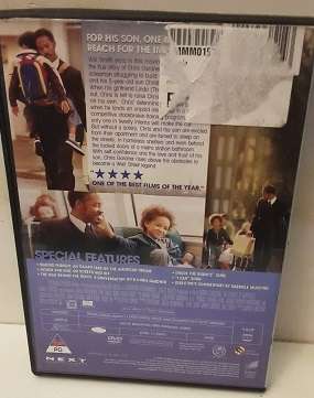 DVD movie :  In pursuit of happyness    - good condition