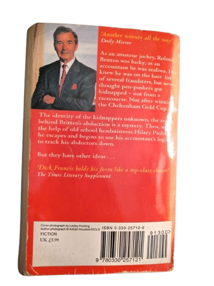 BOOK : Risk, Dick Francis