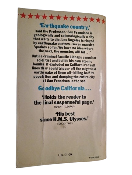 BOOK : Goodbye California, Alistair Maclean
