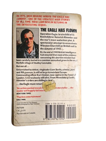 BOOK : The Easgle Has Flown, Jack Higgins