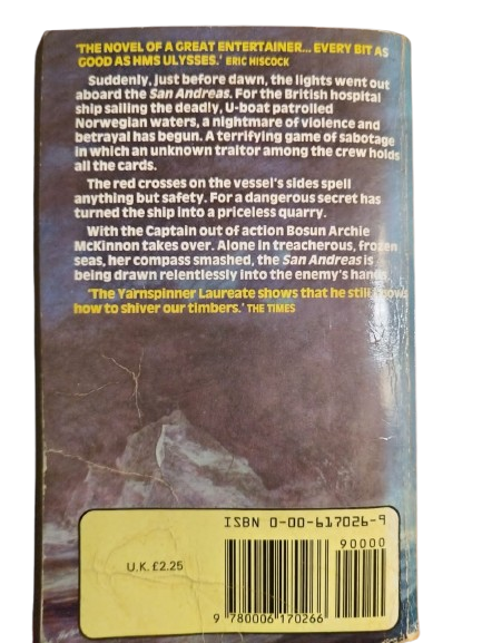 BOOK : San Andreas, Alistair Maclean