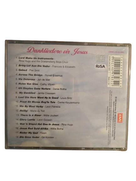 Dankliedere vir Jesus (CD)