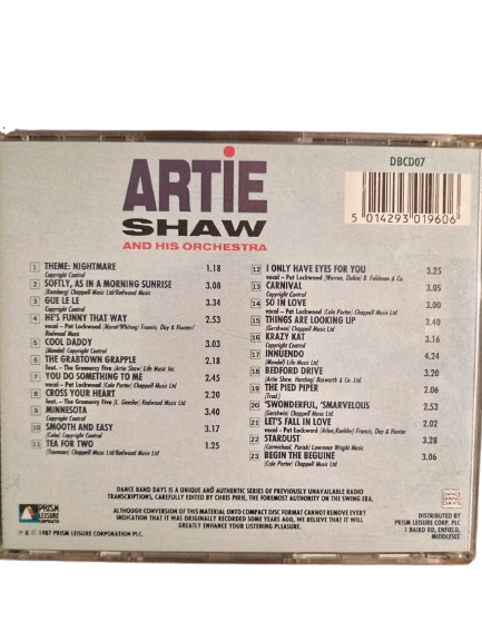 Artie Shaw (CD)