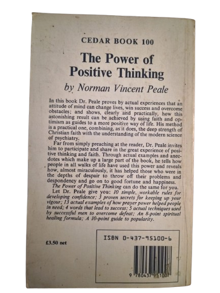 Norman Vincent Peale - The power of Positive thinking