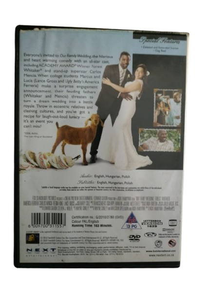Our Family Wedding - DVD Movie