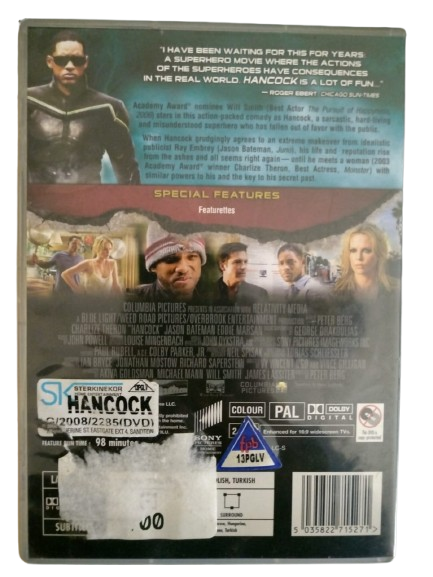Hancock - DVD - good condition