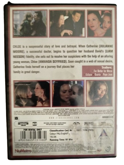 Chloe - DVD - good condition