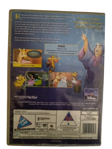 Cinderella - DVD - good condition