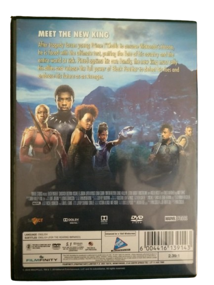 Black Panther - DVD - good condition