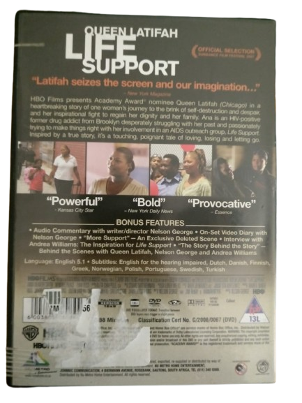 Life Support - DVD - good condition