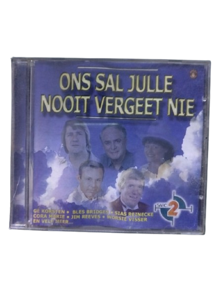 Ons sal julle nooit vergeet nie - CD