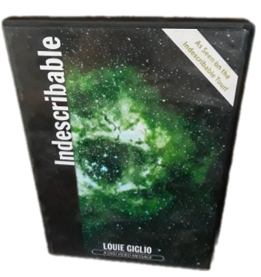 DVD movie  : Indescribable  , Louie Giglio - good condition