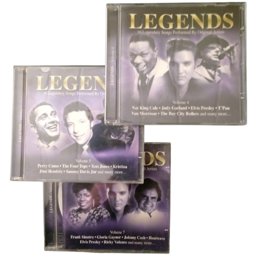 Legends - Volume 4, 5 & 7 - CDs