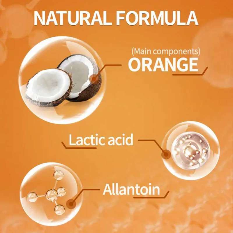 Orange Exfoliating Foot Peel Mask  Foot Peel Mask  Exfoliating Foot Mask  Foot Care Mask  Smooth Fee
