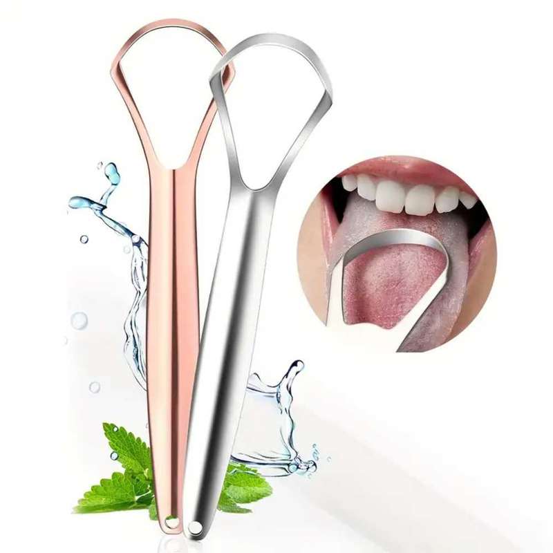 2pcs Tongue Scraper-Tongue Cleaning Tool  Oral Hygiene Tool  Tongue Cleaning Kit  Dental Tongue Scra