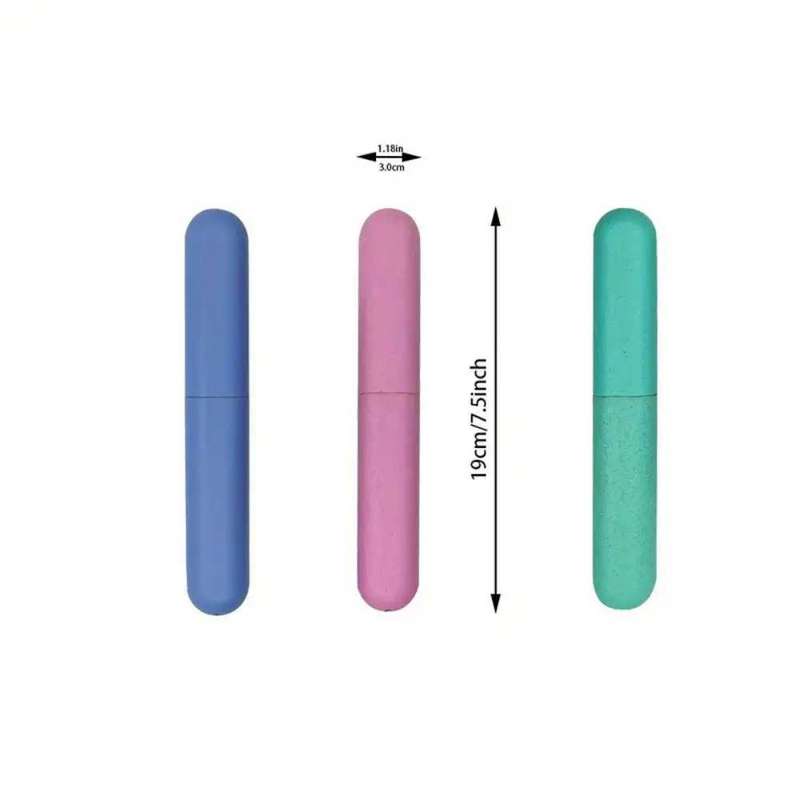 4PCS Travel Toothbrush Case Set-Travel Toothbrush Case Set  Portable Toothbrush Holder  Travel Tooth