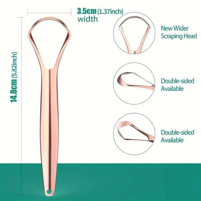 2pcs Tongue Scraper-Tongue Cleaning Tool  Oral Hygiene Tool  Tongue Cleaning Kit  Dental Tongue Scra