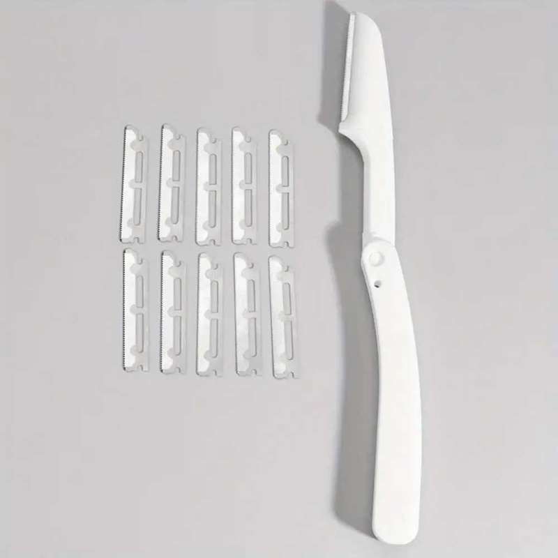 Facial Razors For Women Face, Eyebrow Razor, Dermaplane Razors, Face Shavers(10 Razors)